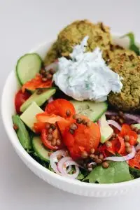 Falafel salade recept van Dokter Tamara