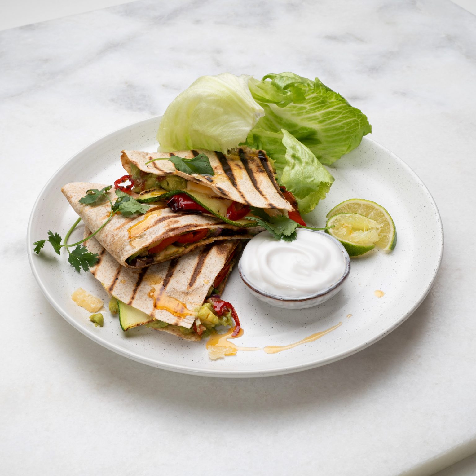 Recept Gegrilde volkoren wraps met groenten Dokter Tamara