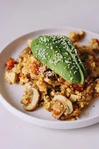 Tofu scramble recept van Dokter Tamara