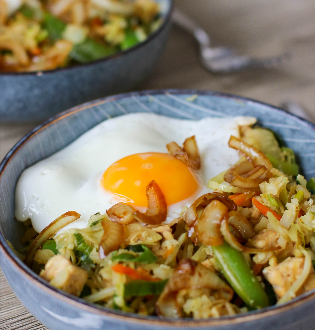 Nasi van bloemkoolrijst