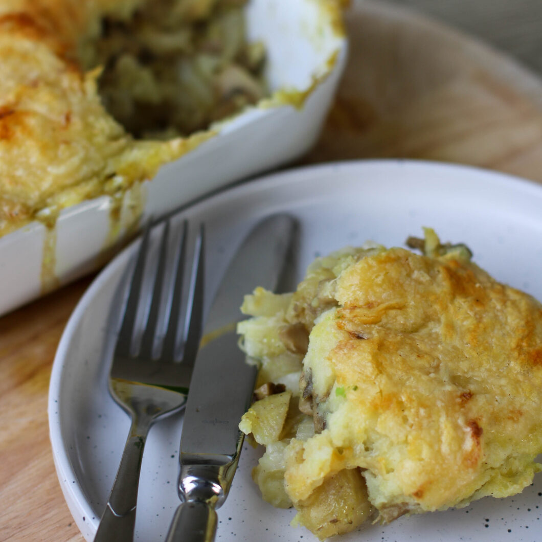 Witlofschotel met banaan